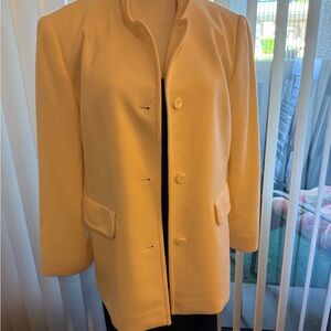 Elegant Yellow Women's Jacket